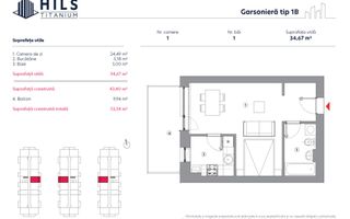 Vânzare, garsonieră tip 1B, sector 3, stația de metrou Nicolae Teclu - Poză 5