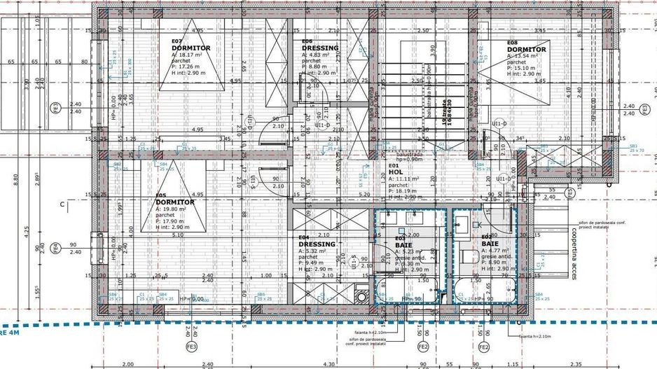 Casă modernă NZEB, 6 camere, 450 mp teren, zonă liniștită Cluj-Napoca. - Poză 2