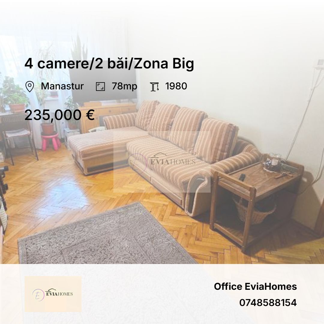 4 camere/2 băi/Zona Big - Poză 1