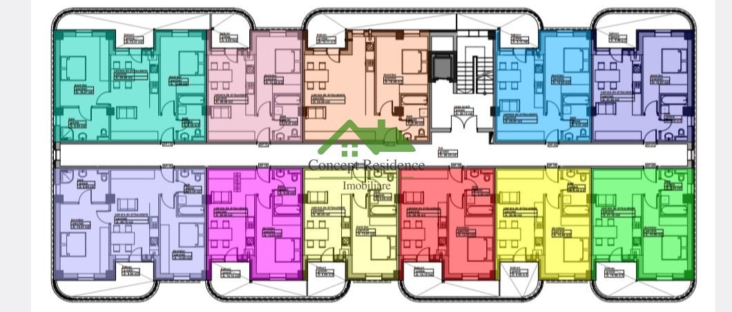 Ap. 2 camere, bloc nou str. Lupului, parter – comision 0% - Poză 4