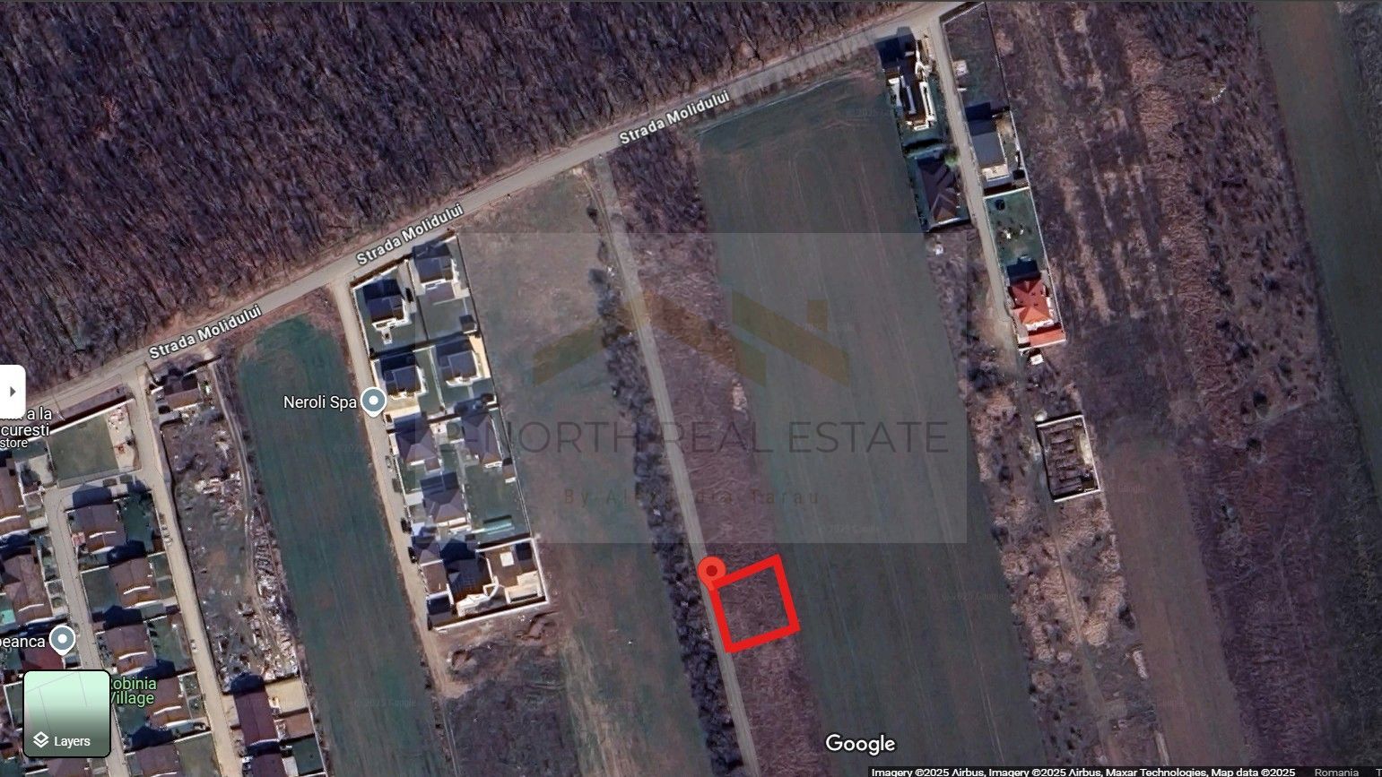 Teren 600 mp str Molidului langa padure - Poză 2