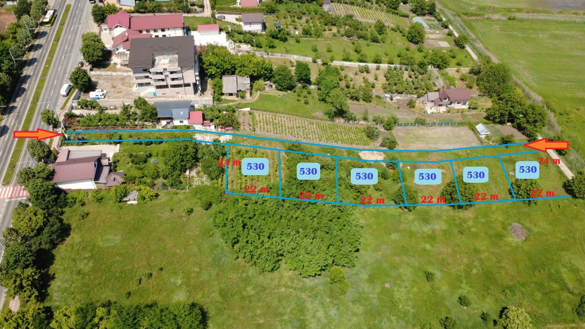 INVESTITIE - Terenuri loturi 530 mp, zona TEXTILA; - Poză 1