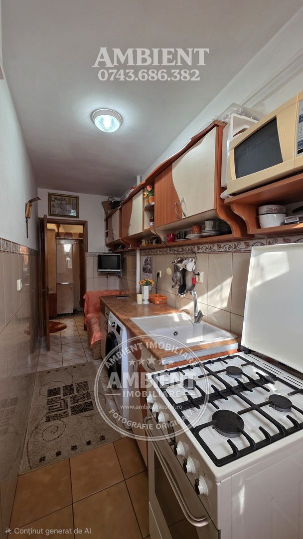 Apartament cu 1 cameră, ETAJ 2, VASLUI - zona FEROVIARI; - Poză 7