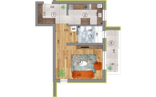 Apartamente moderne de vânzare – Orizont Residence, Sanpetru (Brașov) - Poză 49