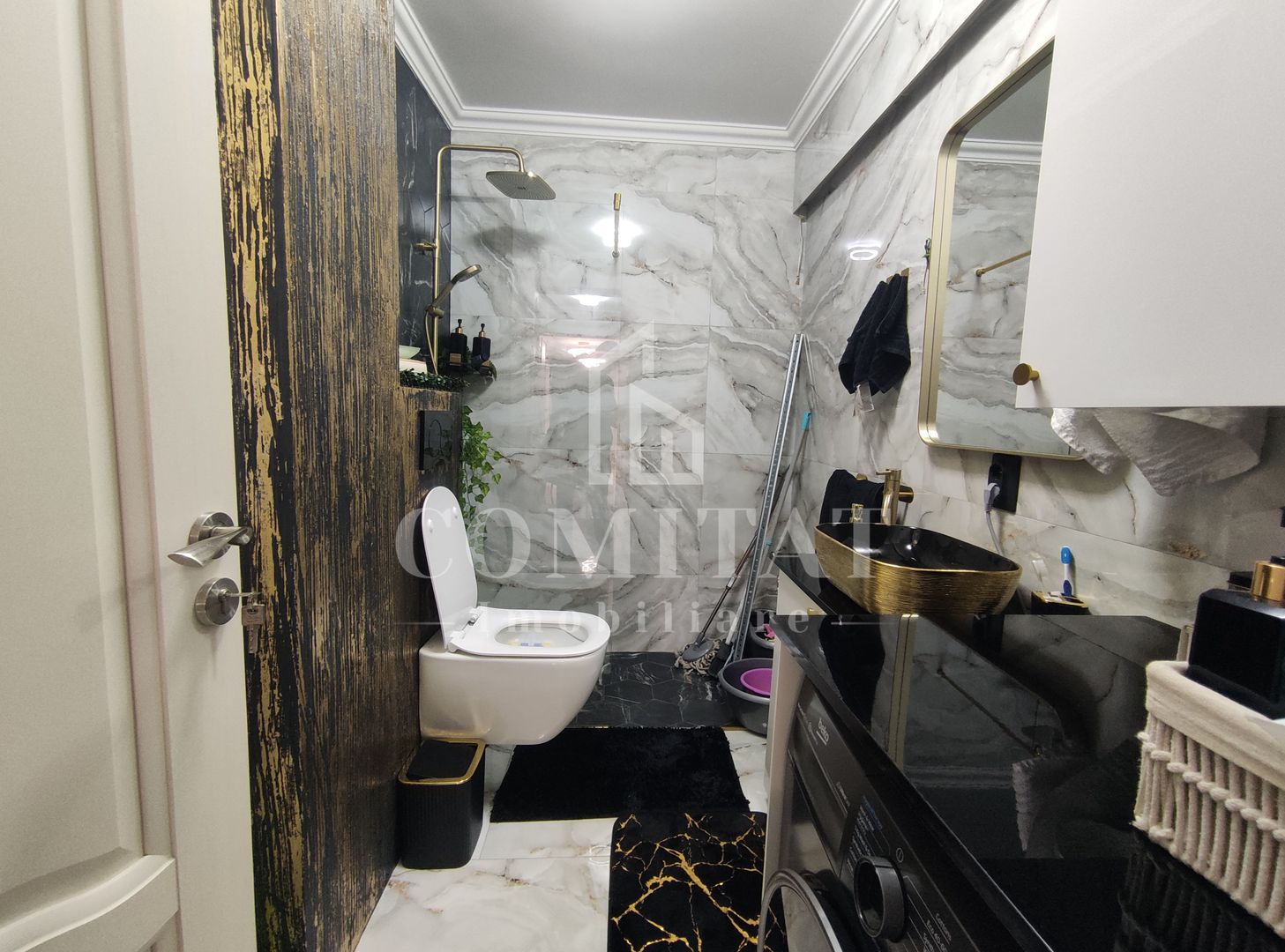 Apartament | 3 camere | Cartierul dambu rotund | zona Mega image - Poză 13