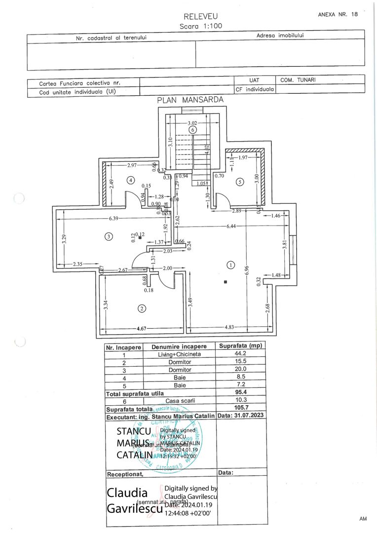 Vila Deosebita la Marginea Padurii Tunari | 548mp Utili |Teren 1.568mp - Schiță 21