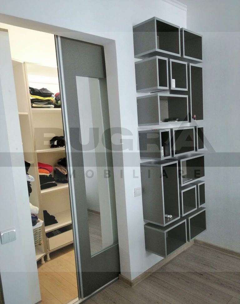 Apartament mobilat cu 2 camere, 44 mp, parcare,  zona Baciu Regal - Poză 3