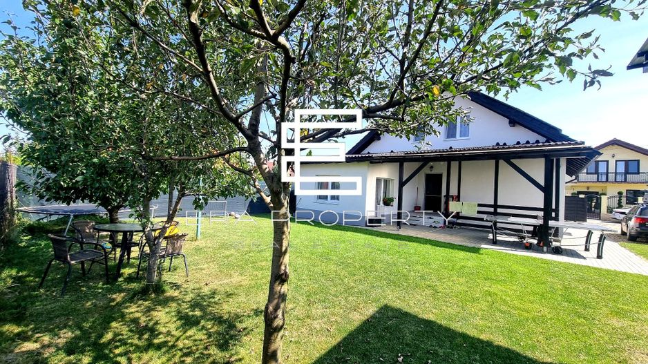 Casă eficientă energetic, 150 mp, teren 460 mp, pivnita -Cristian – - Poză 1