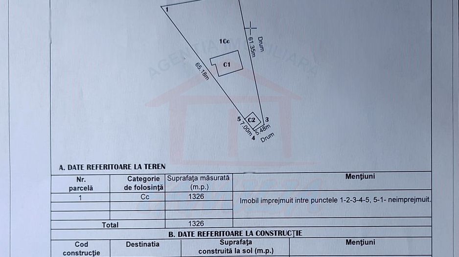 85.000 Euro- casa +magazin+garaj in com Smardan, sat Cismele, - Poză 3