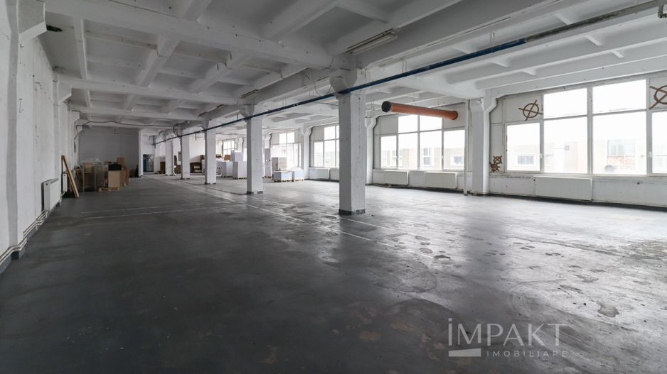 Hala de 614 mp la inchiriat open-space zona Piata 1 Mai - Poză 3