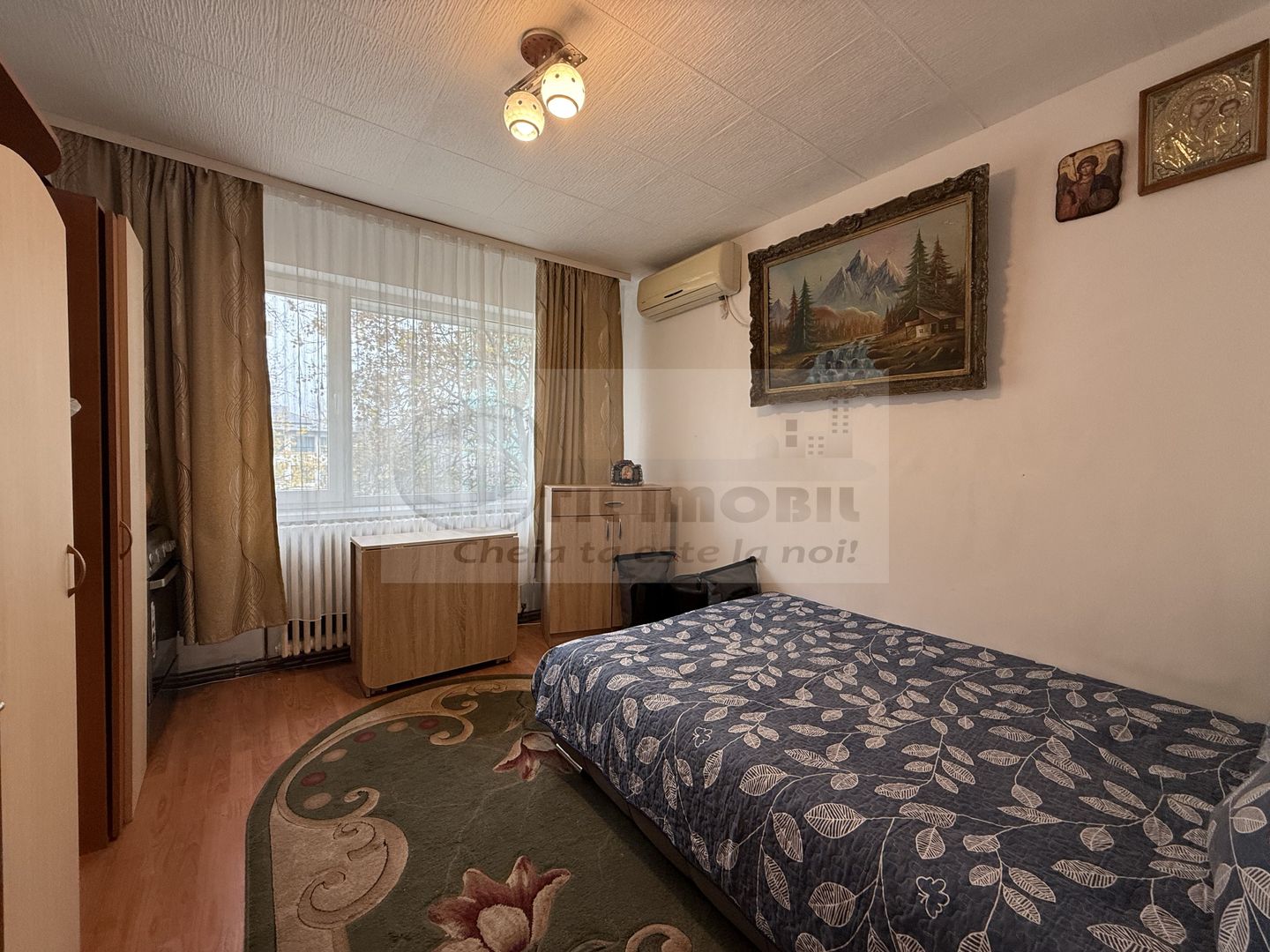 2 CAMERE TATARASI SCOALA 4 IONET TEODOREANU , GEAM LA BAIE, CENTRALA. - Poză 5