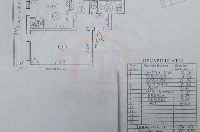 85.000 euro, NEGOCIABIL, 3 camere, etaj 7 Micro18 - Poză 4