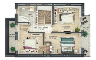 Duplex Modern, Curte Proprie | Green Haven Săcele - Comision 0% - Poză 8