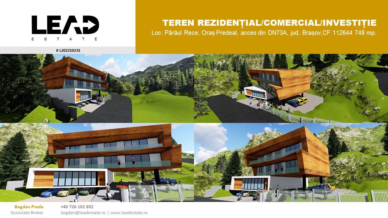 OPORTUNITATE INVESTIȚIE DEZVOLTARE REZIDENȚIALĂ / COMERCIAL (PENSIUNE) - Poză 1