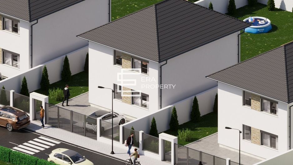 Casă individuală nouă | 4 camere | 3 băi | teren 380 mp | pod 50 mp | Șura Mică - Poză 4