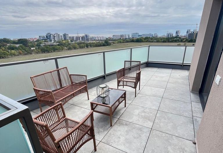 Penthouse 3 camere etaj 3/3 amenajat - Poză 13