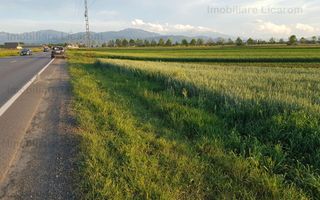 Teren Stupini Calea Feldioarei 4600 mp,22 euro/mp, front la asfalt - Poză 1