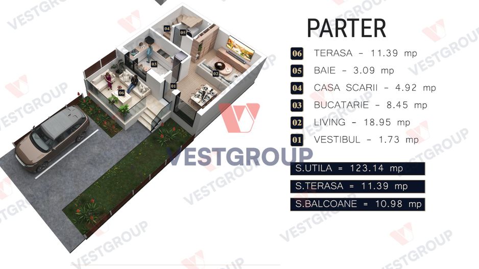 Private Villas Rezervelor Ansamblu Case Direct Dezvoltator Vest Group - Poză 6