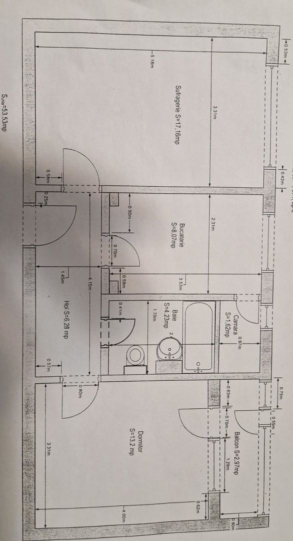 BRASADAS vinde ap 2 cam 25 Oct etaj 1 - Poză 6