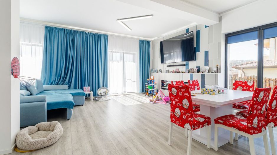 Casa Corbeanca P+1 cu 3 dormitoare si curte generoasa, terasa si loc de parcare - Poză 5