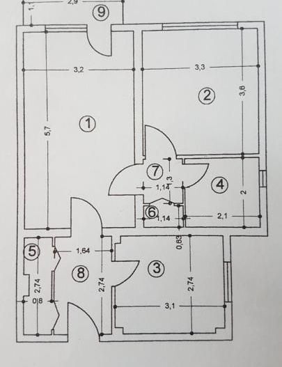 Vanzare Apartament 2 camere ,Zona 13 septembrie, sector 5 - Poză 20
