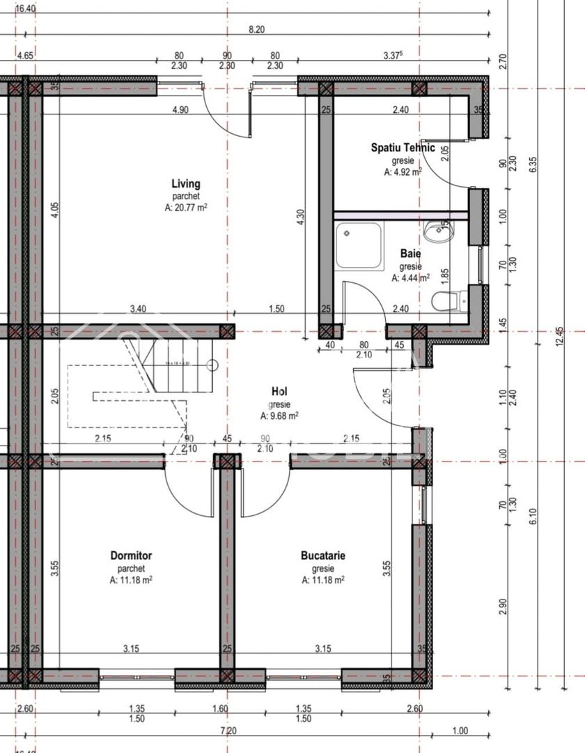 Casa Tip Duplex cu 5 camere si gradina generoasa, in Sura Mica - Schiță 20
