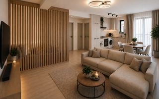 Apartament 3 camere Otopeni central | bloc nou, parcare, comision 0 - Poză 1