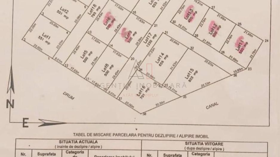 Teren 7500 Intravilan Mihailesti Lac I Parcelat - Poză 4