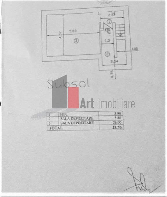 Spatiu comercial P+S 70mp | zona Baba Novac - Poză 6