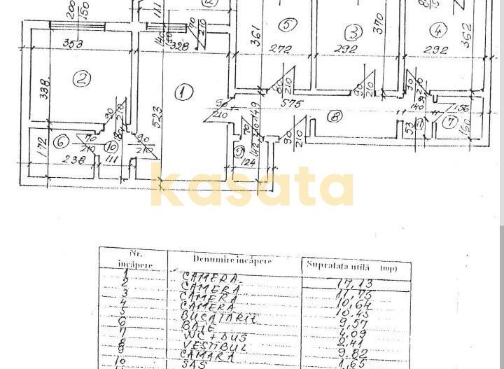 OPORTUNITATE | APARTAMENT 4 CAMERE | OBOR | CALEA MOSILOR | MOBILAT - Poză 9