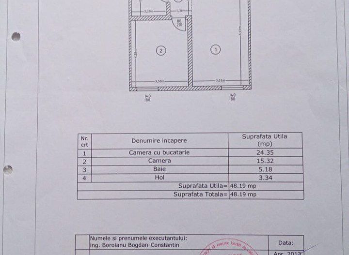 Apartament cu 2 camere de vânzare în Chiajna – mobilat, utilat - Poză 8