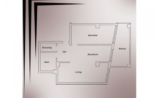 Tomis Nord/Carrefour -Vanzare apartament cu 2 camere, bloc nou. - Poză 21