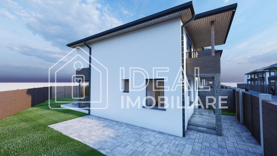 Duplex Modern cu 4 camere si gradina, In Selimbar - Poză 2