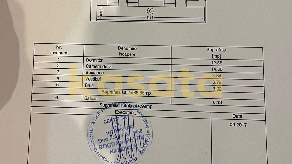 2 camere I Cosmopolis I et 1 I mobilat si utilat I 45mp - Poză 10