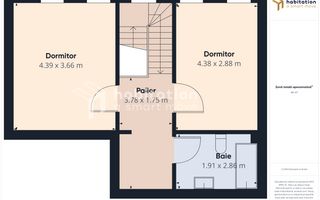 Apartament stil duplex,  cu scara interioară, zona Mircea cel Bătrân - Poză 20