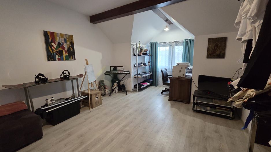 Casă unicat, stil american, 4 camere, garaj, teren 450 mp – Tunari - Poză 22