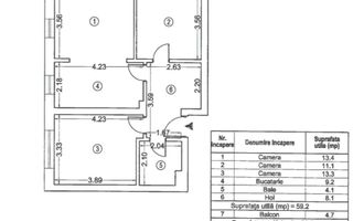 3 camere Exigent Parcul Liniei Lujerului Plaza AFI Drumul Taberei Poli - Poză 6