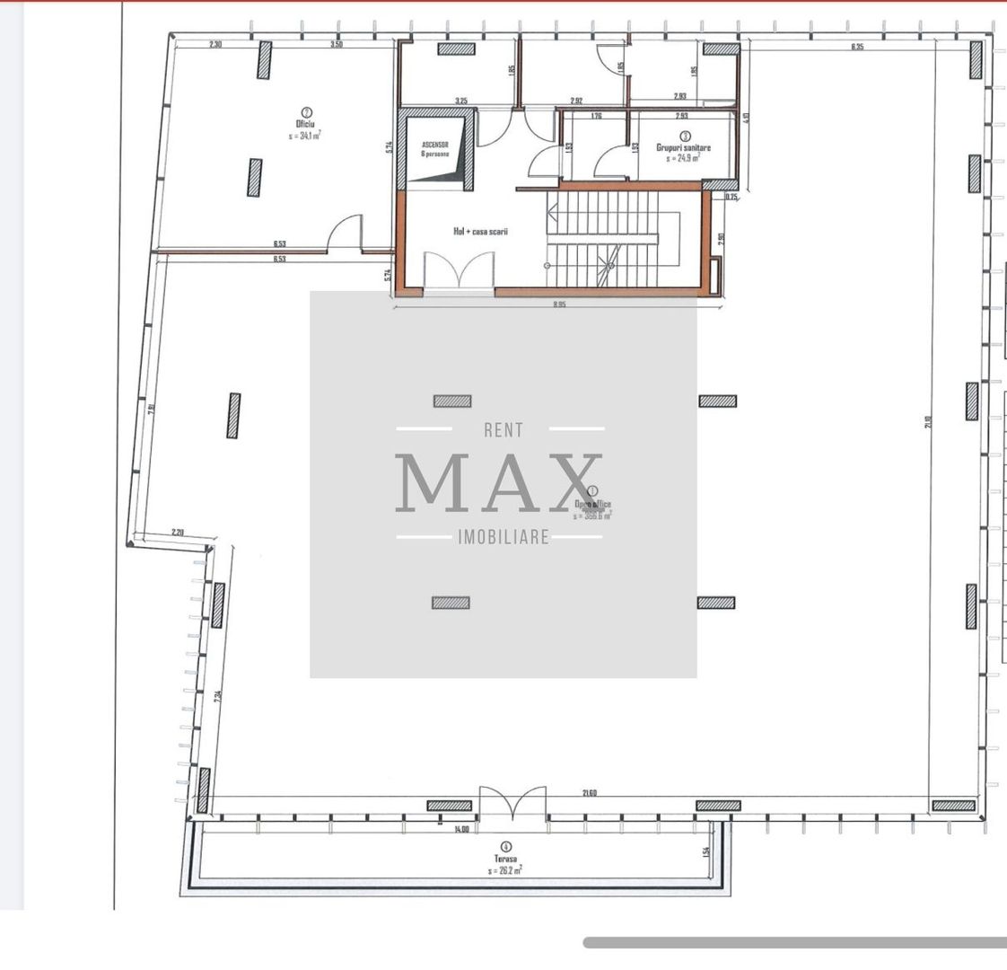 Închiriere birou nou 425 mp | Cluj-Napoca | 0% comision - Poză 11