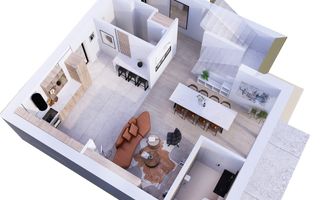 Duplex modern P+E, 134 mp utili, 3 dormitoare, terasă și grădină - Poză 4