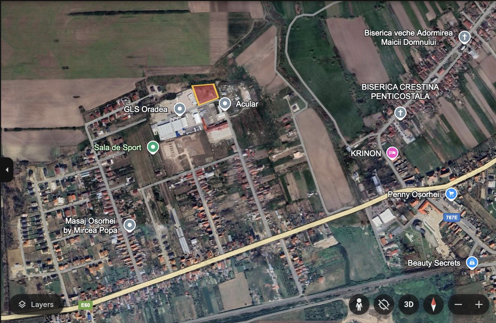 Teren intravilan de vânzare în Oșorhei, Bihor - Poză 2