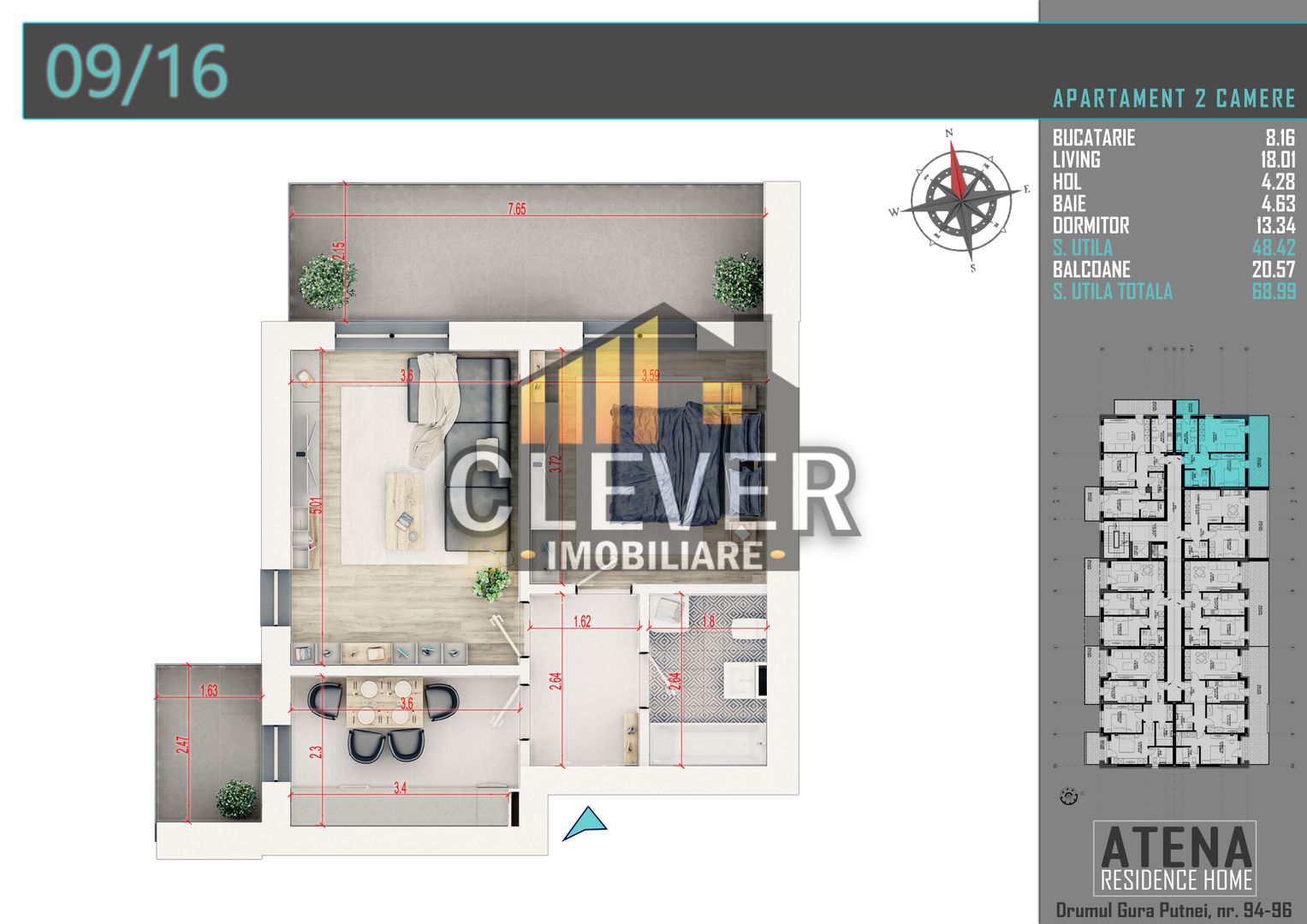 Th. Pallady-Apartament 2 camere Mutare Rapida Parcare Bonus - Poză 1