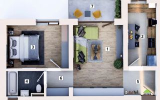 Apartament 2 camere cu loc de parcare inclus - Poză 9