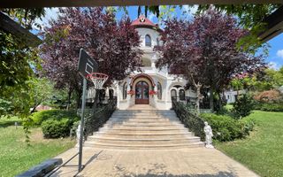 Domeniu vila Balotesti 4000 mp teren 60 m deschidere lac - Poză 1