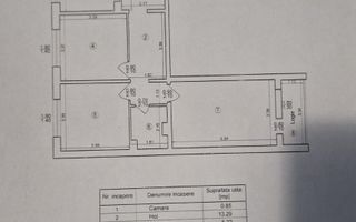 Etaj intermediar/Apartament 3 Camere-Decomandat/70mp/Zona Gara! - Poză 9