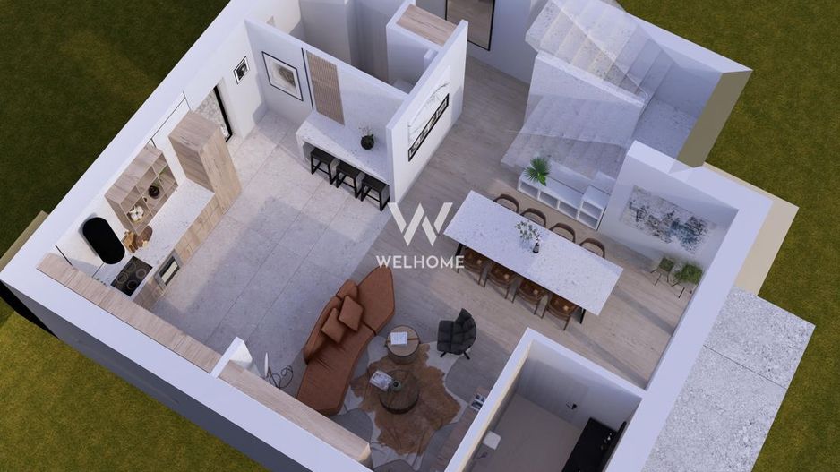 Duplex de vanzare-proiect nou-Sura Mica,Sibiu - Poză 9