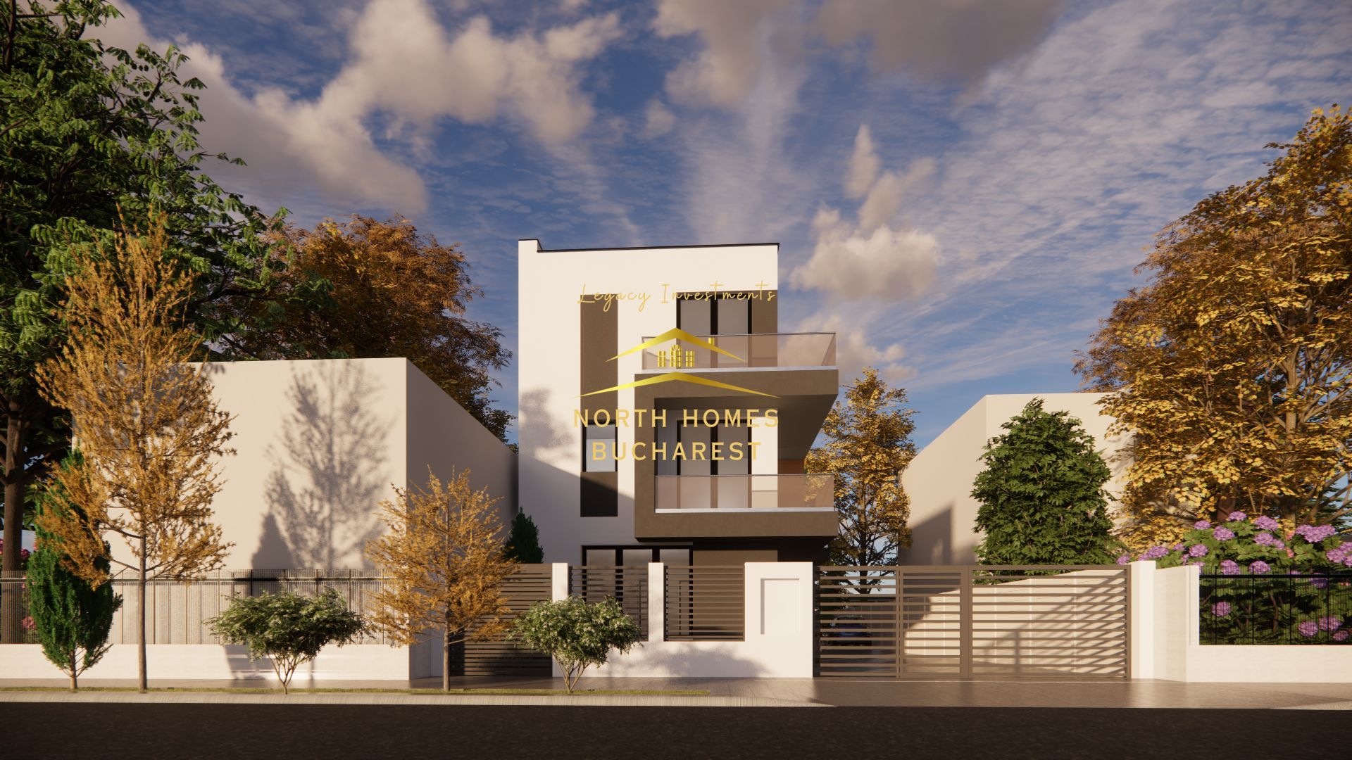 Vând vila în duplex 4 camere, 3 dormitoare, 4 bai, 2 locuri parcare - Poză 2