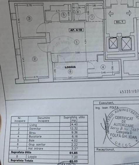 Apartament 3 camere lux de inchiriat, parcare, etaj 1, Calea Calarasilor - Poză 12