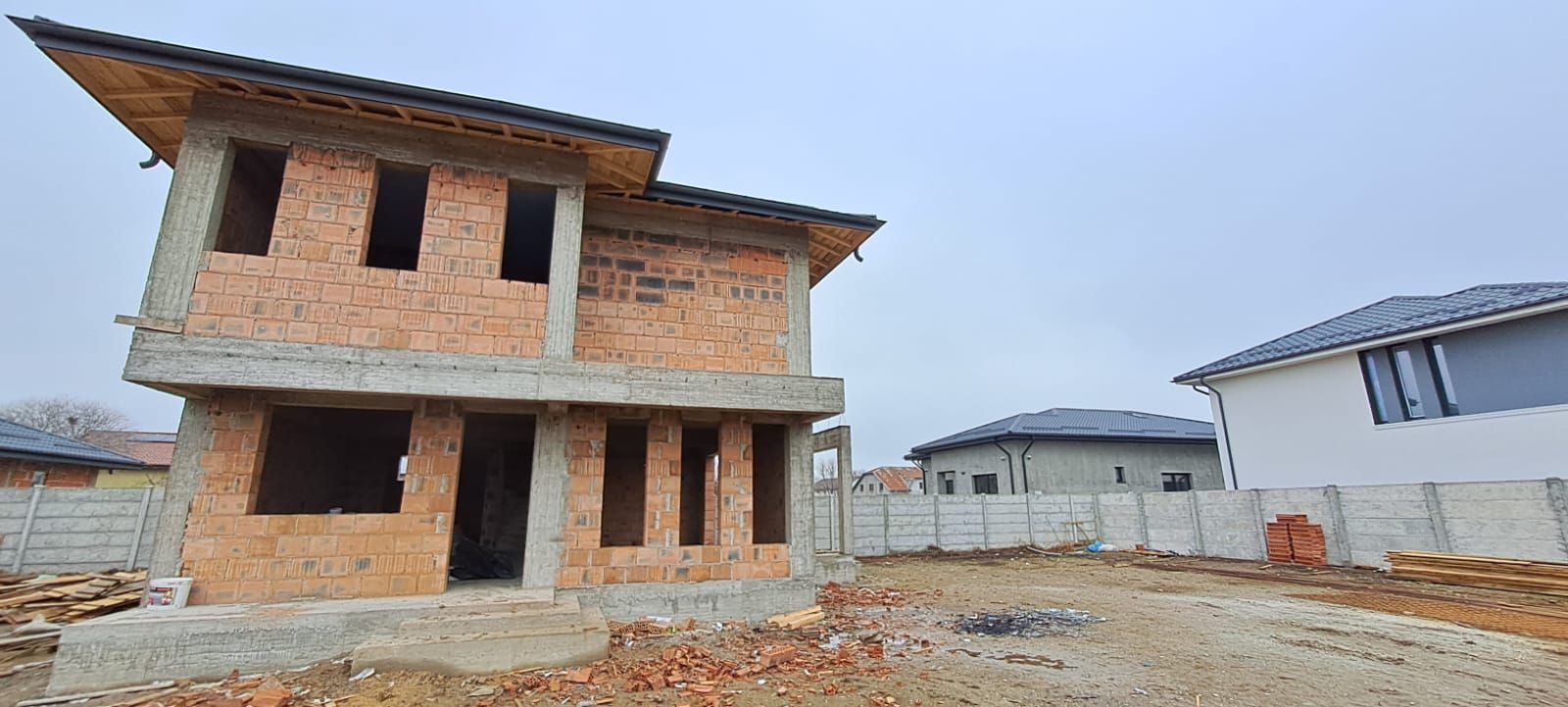 DRAGOMIRESTI VALE, CASA 4 CAMERE, teren 415 mp, utilitati, COMISION 0% - Poză 2