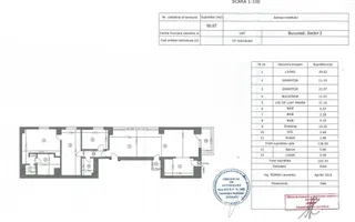 Penthouse deosebit 4 Camere Ultracentral | Terasa 115mp | 2 Locuri parcare - Schiță 34