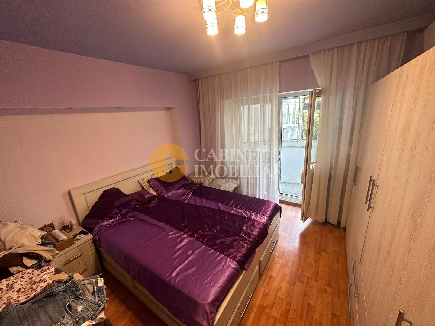 PACURARI - 3 CAMERE DECOMANDAT - ETAJ 2 - BLOC 1990 - Poză 3